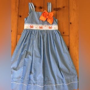 Anavini Smocked Crab dress